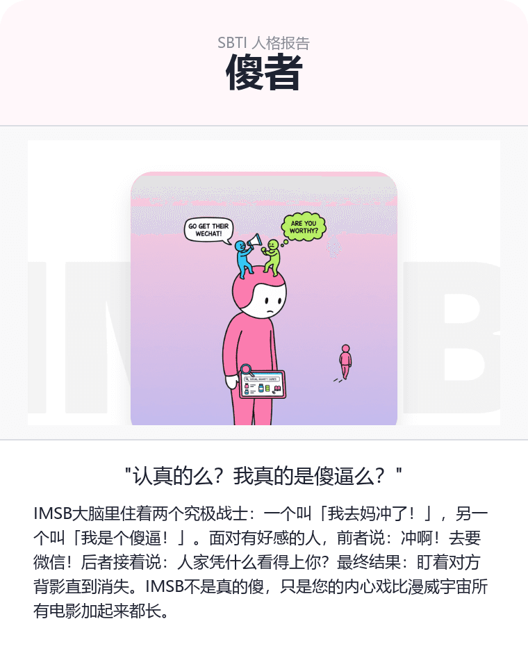 IMSB - 傻者