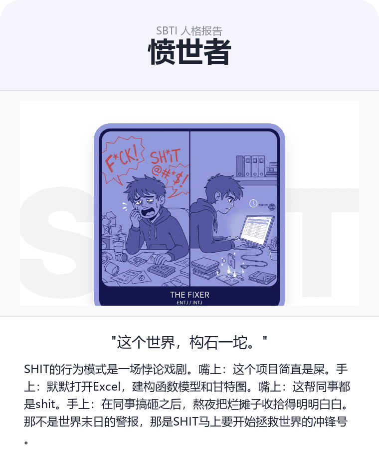 SHIT - 愤世者